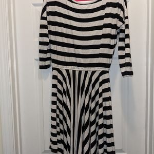 Puella black and white dress